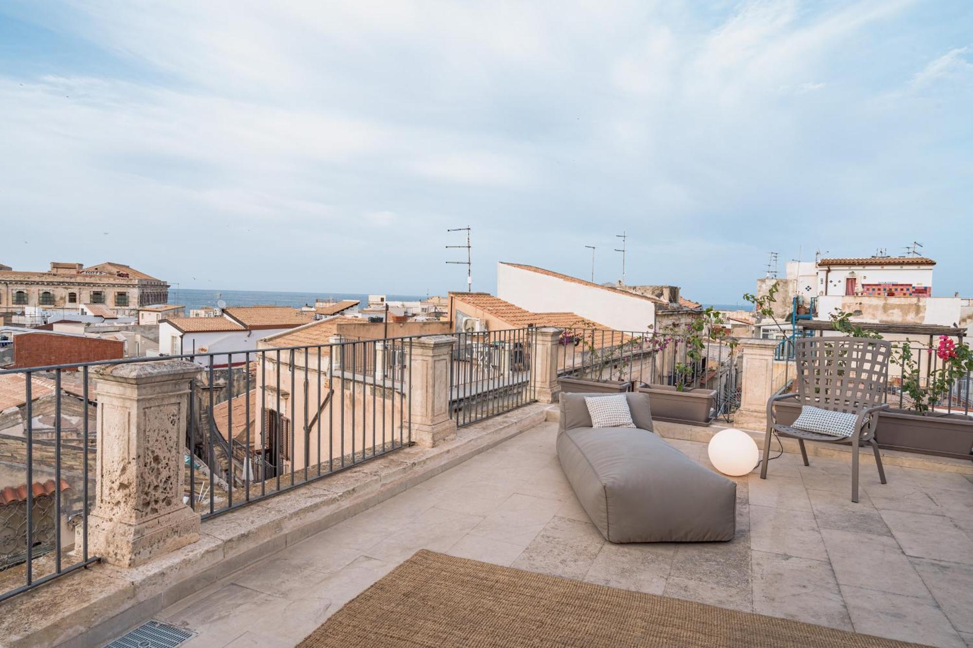 Alma Maris Terrazza Al Tempio By Bed&Bros Apartman Szirakúza Kültér fotó