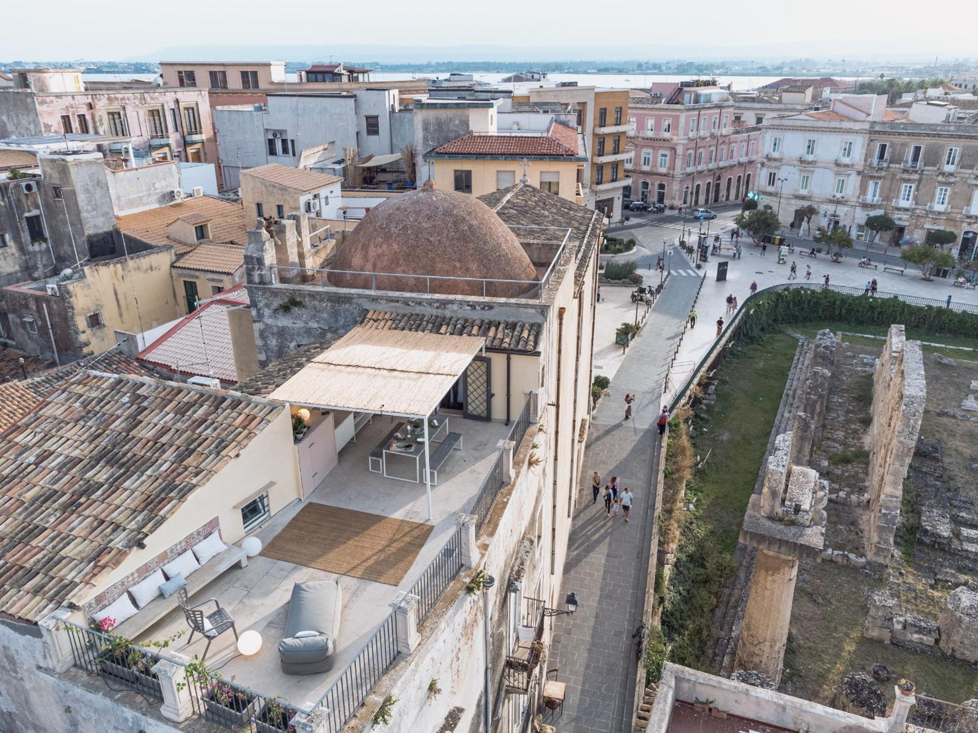 Alma Maris Terrazza Al Tempio By Bed&Bros Apartman Szirakúza Kültér fotó