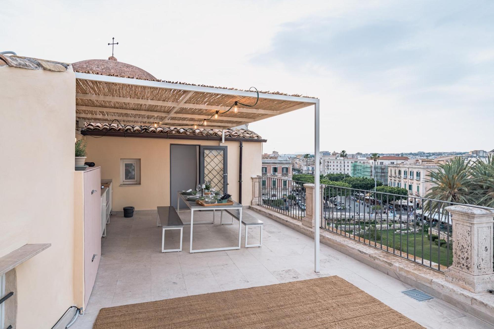 Alma Maris Terrazza Al Tempio By Bed&Bros Apartman Szirakúza Kültér fotó