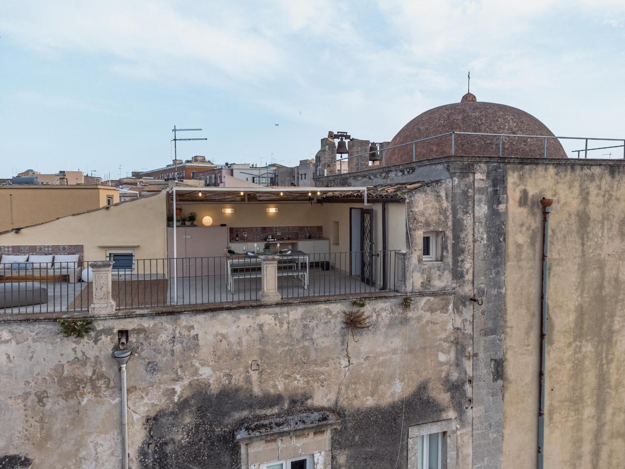 Alma Maris Terrazza Al Tempio By Bed&Bros Apartman Szirakúza Kültér fotó